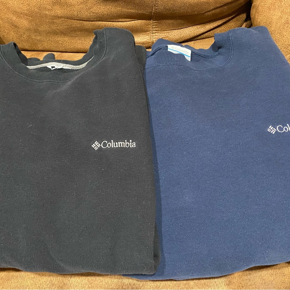 Columbia Men’s Size Large Crewneck Sweatshirts
